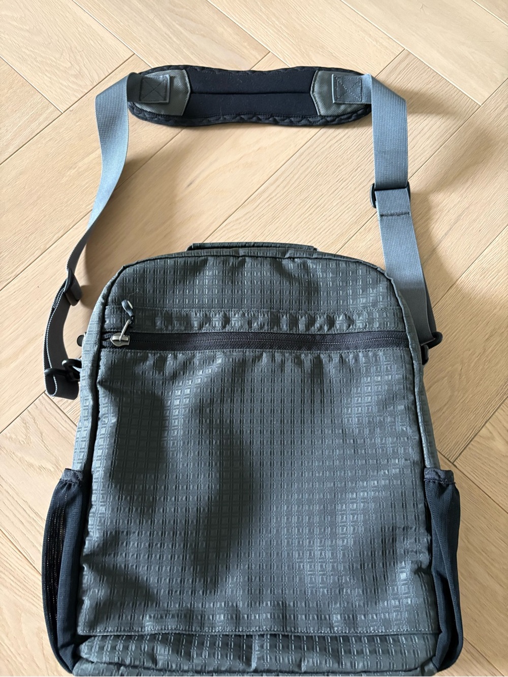 Y2K Patagonia Light Wire Tote Shoulder Laptop Backpack Messenger Crossbody Bag - Picture 5 of 9